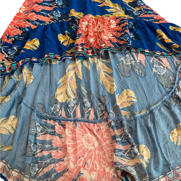 Flying Tomato Off Shoulder Maxi High Low Dress Size Small - Picture 10 of 16